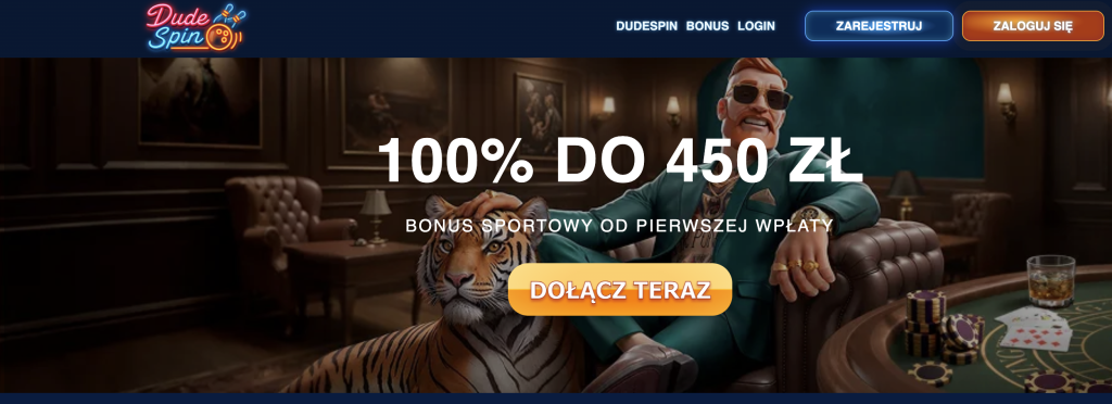 Najlepsze strony bukmacherów: Dudespin 